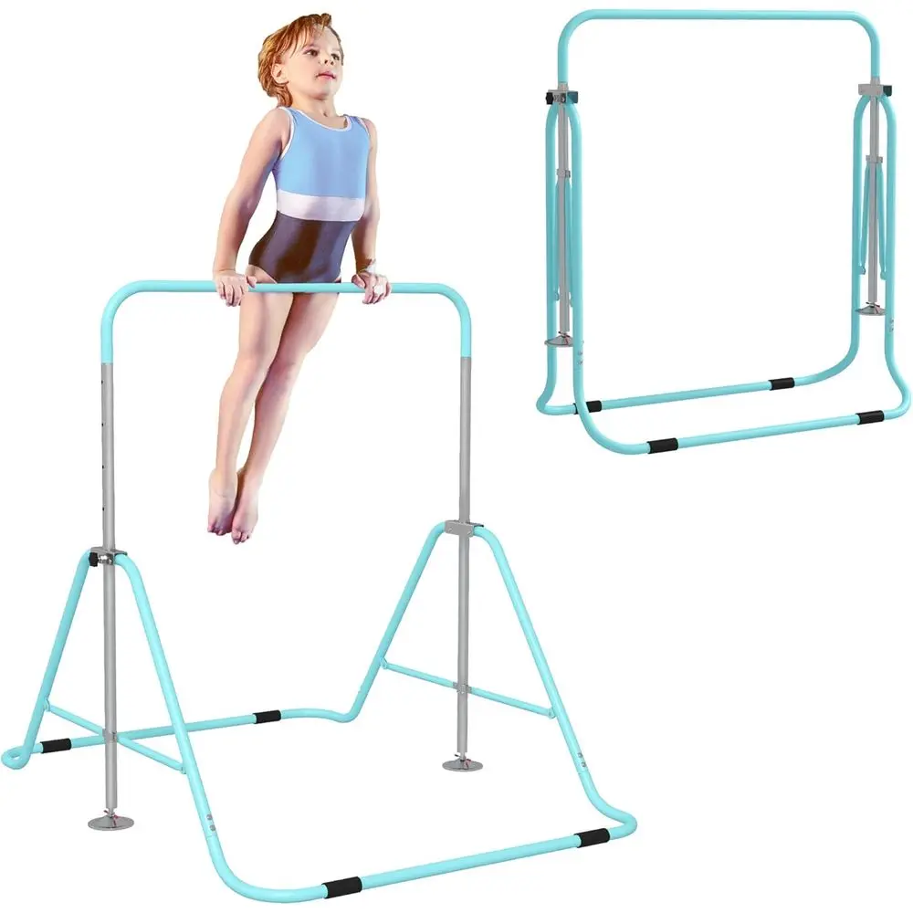 Gymnastic Bar Home - Adjustable Shock-Absorbing Gymnastics Bar for Kids