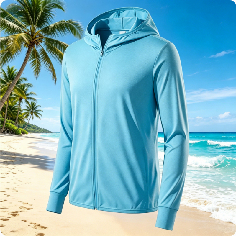 Outdoor Sport Gym - Men's Hiking Fishing Cycling Hooded Gym