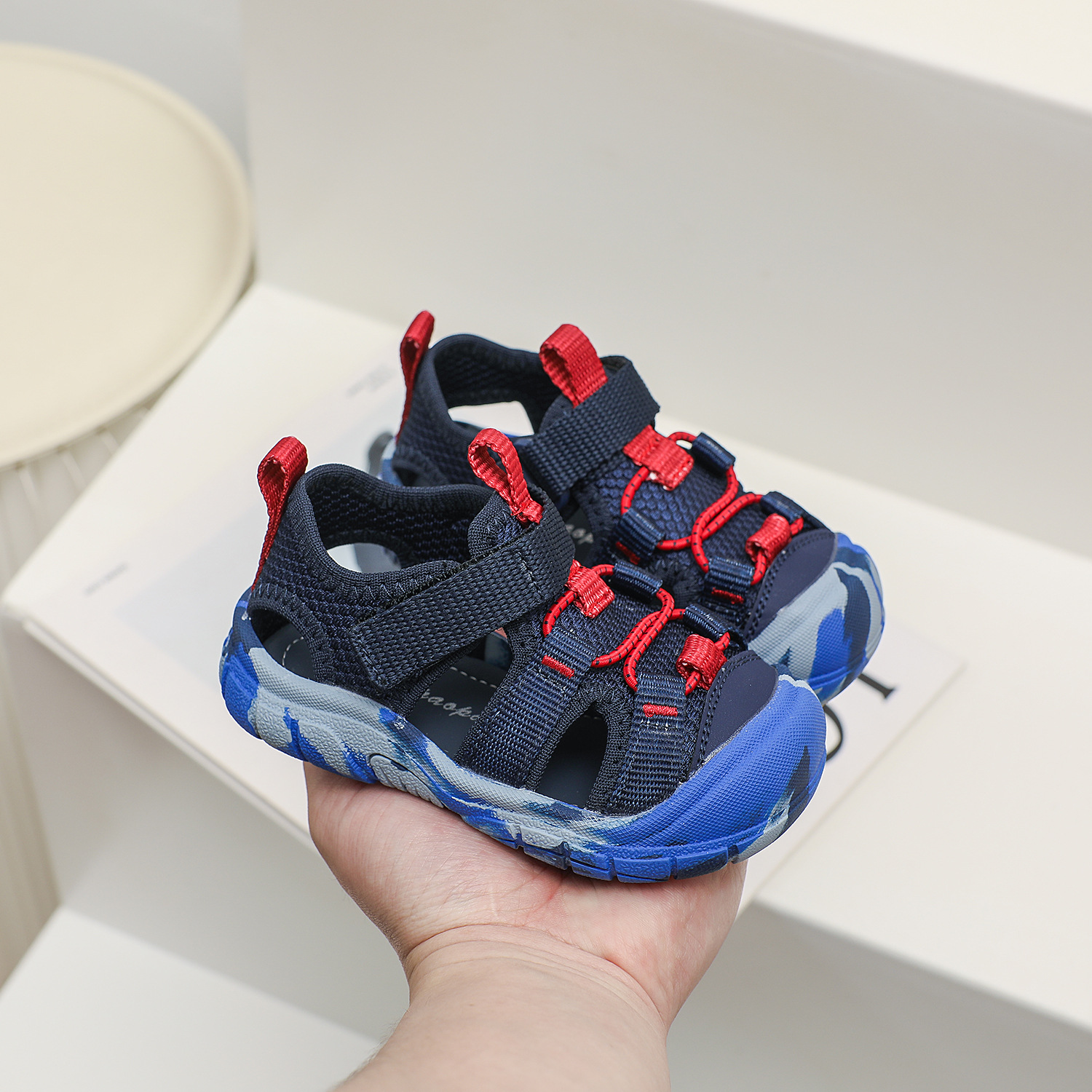 Outdoor Sport Outfit - Children Sandals 2025 Summer New Boys