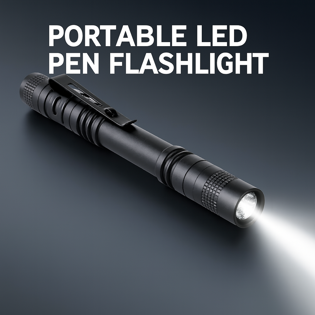 Outdoor Sport Gear - Portable Mini LED Pen Flashlight Waterproof