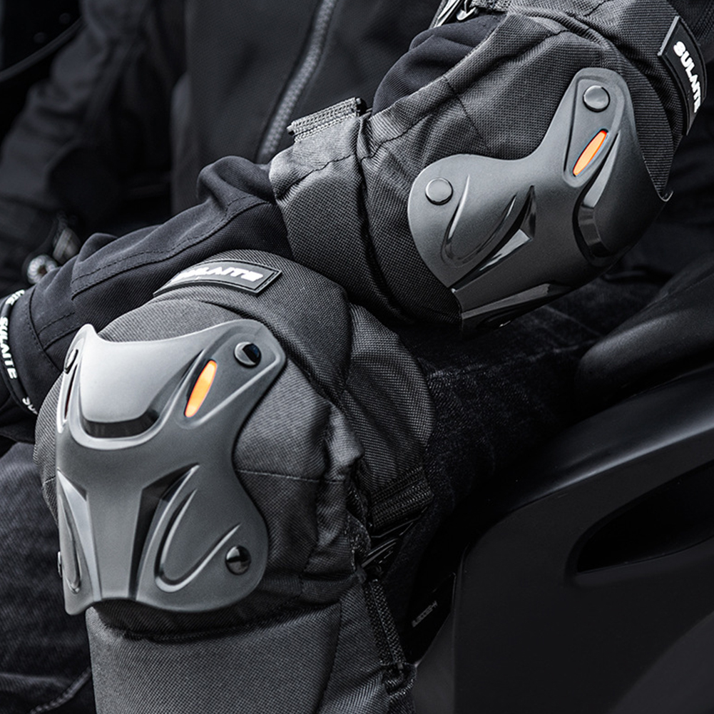 Mtb Elbow Pad - Motocross Knee Pads Adjustable Riding Elbow