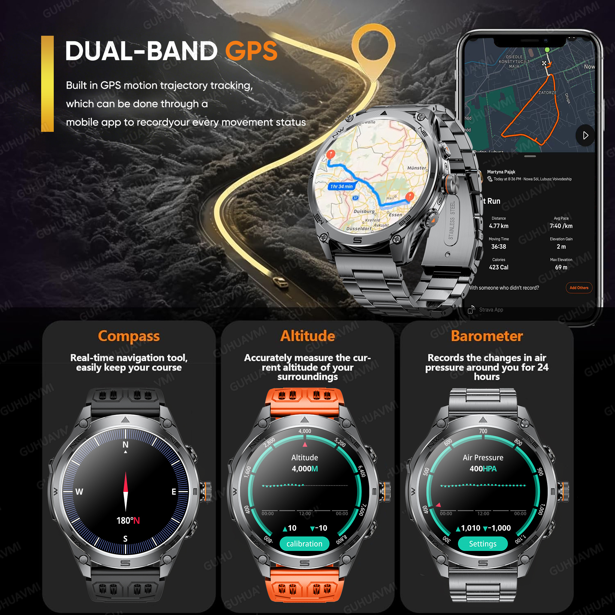 2026 Dual-Band GPS Smart Watch - Definition Of Outdoor Sport 评论和价格