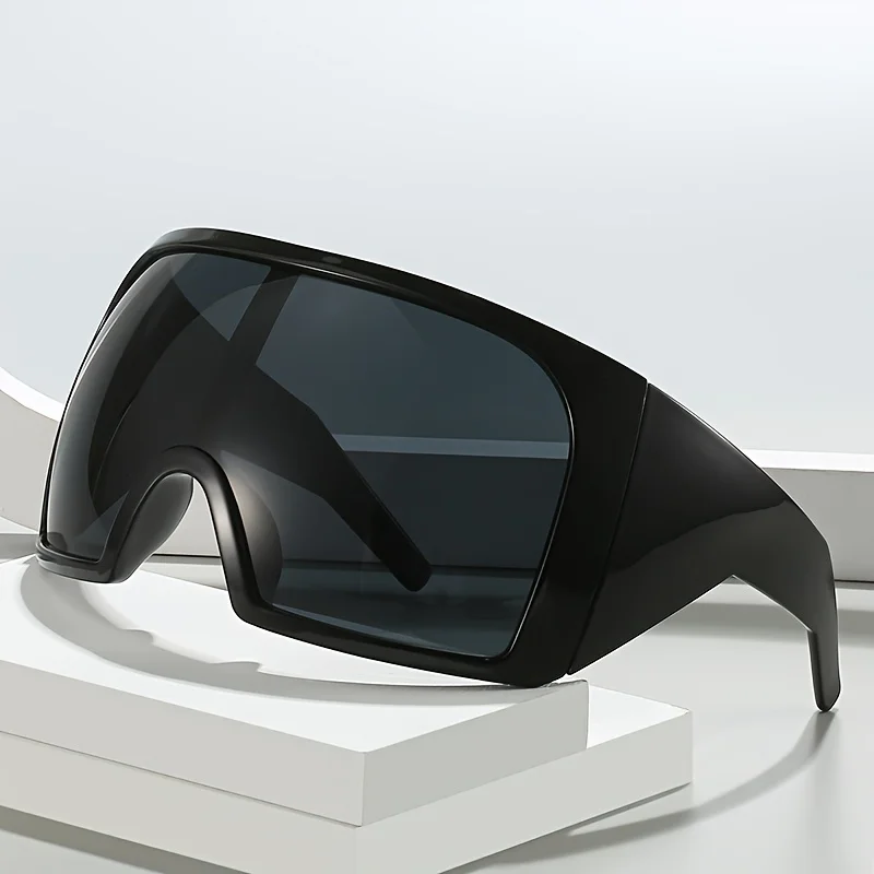 Oversized Sunglasses Men Wrap  - Outdoor Sport Gear 评论和价格