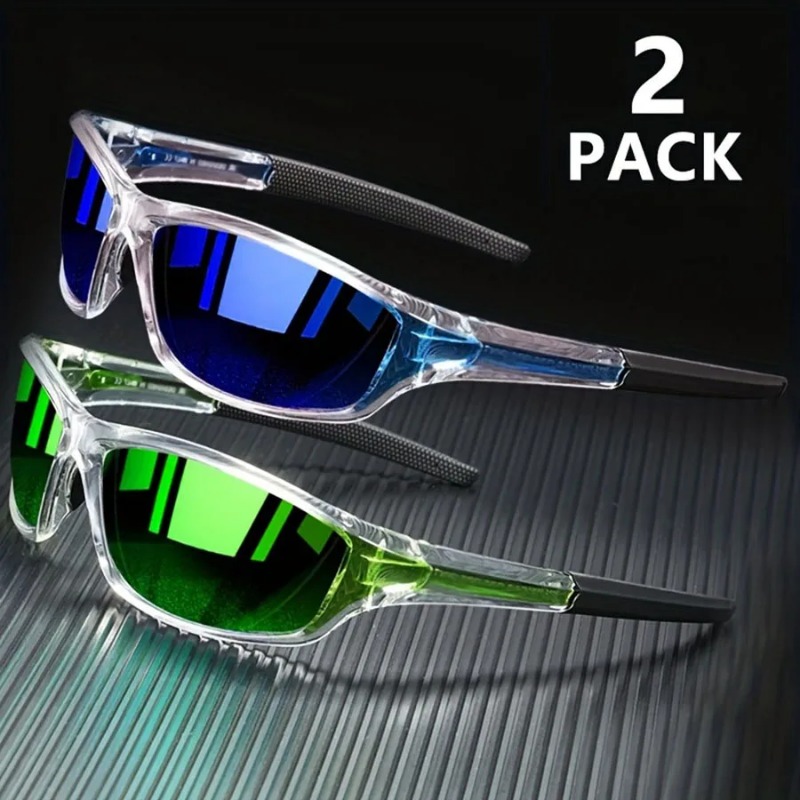 1/2PCS Sports Sunglasses for M - Outdoor Sport Gear 评论和价格