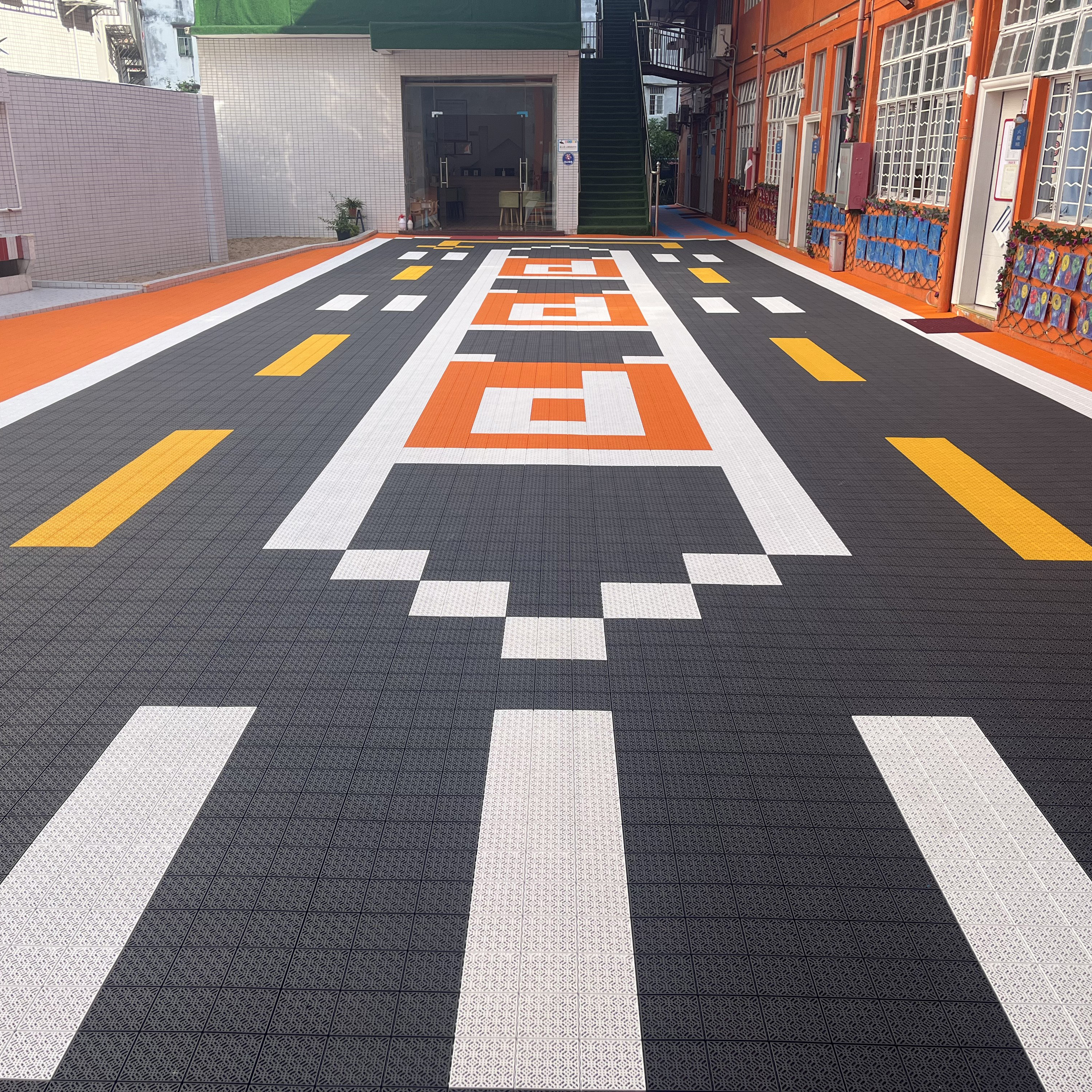 OEM Customized Indoor/Outdoor  - Outdoor Sport Court Flooring 评论和价格