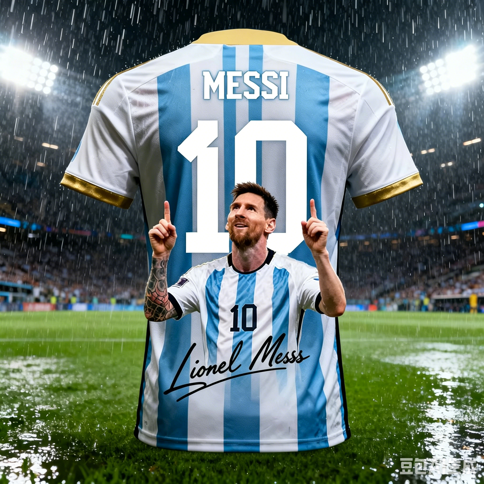 Messi 3D Print Sport QuickDry  - Outdoor Sport Club 评论和价格