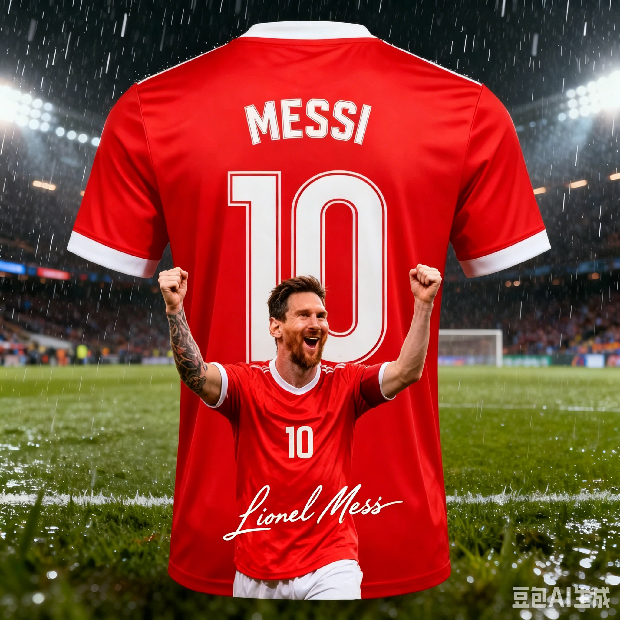 Messi 3D Print Sport QuickDry  - Outdoor Sport Club 评论和价格