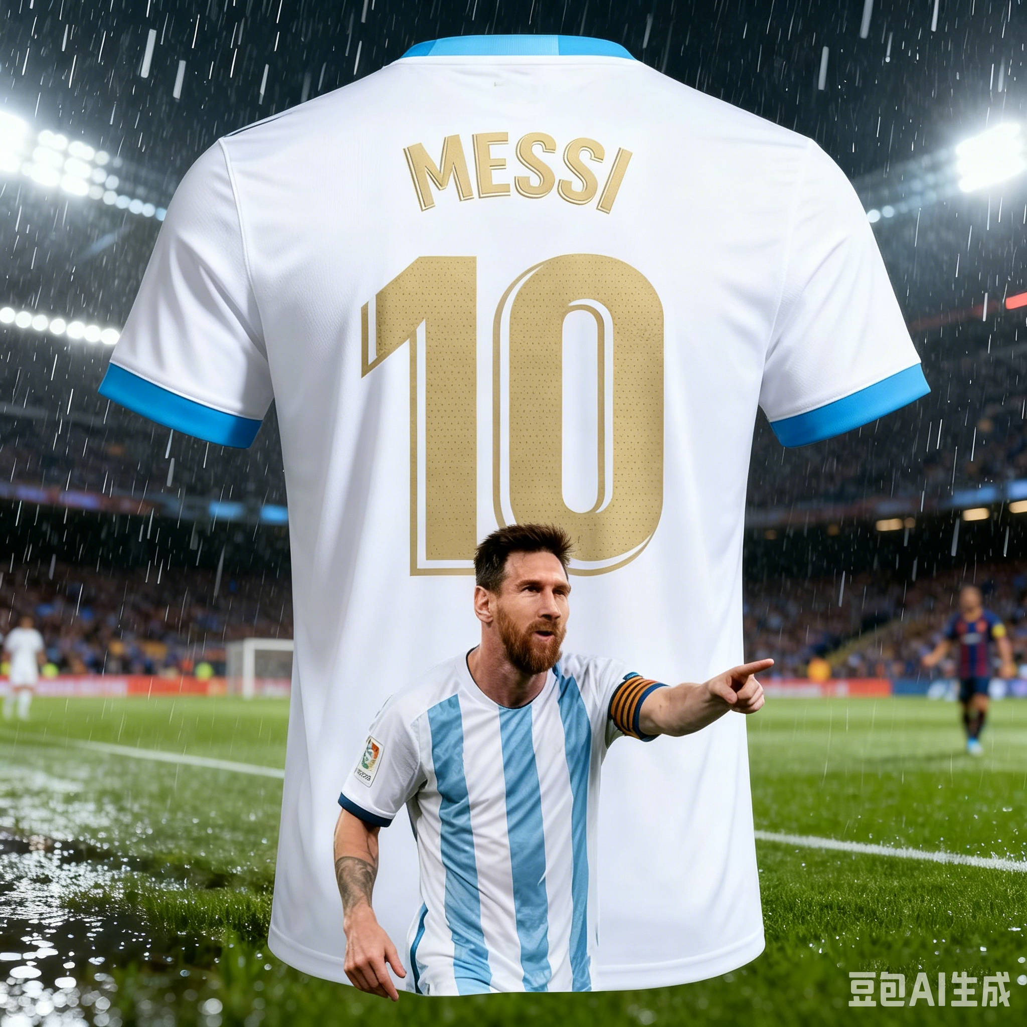 Messi 3D Print Sport QuickDry  - Outdoor Sport Club 评论和价格