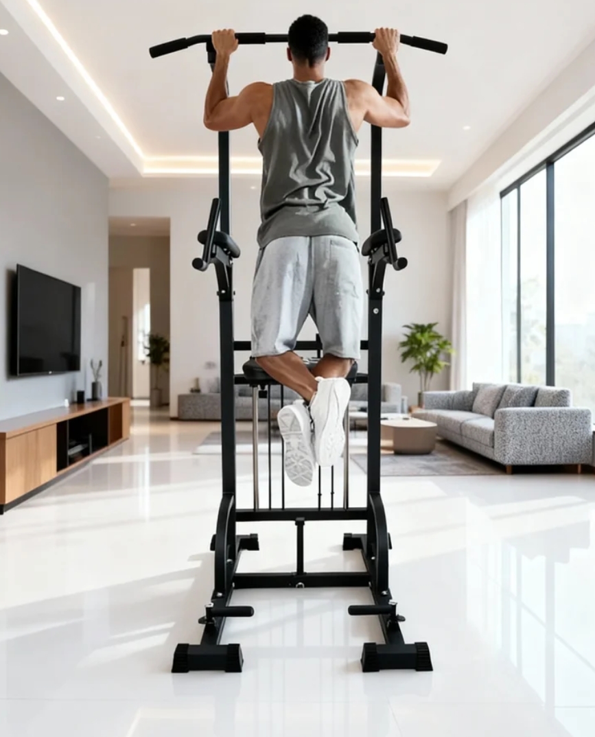 Power Tower Pull-Up Dip Statio - Gymnastic Bar Home 评论和价格