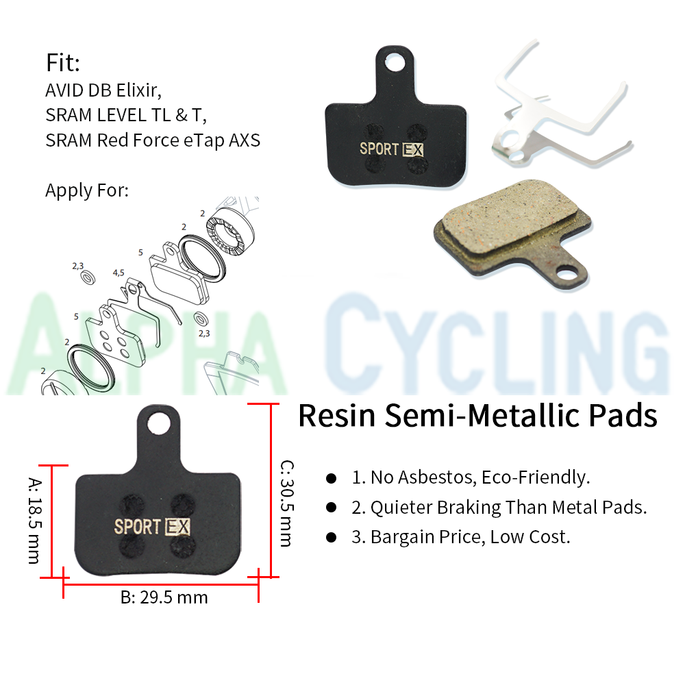 Bicycle Disc Brake Pads For AV - Mtb Elbow Pad 评论和价格