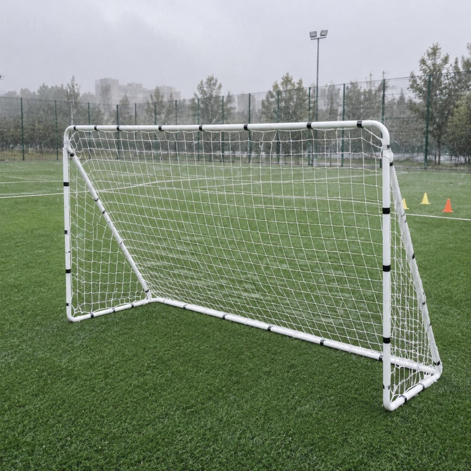 Steel Soccer Goal Indoor Outdo - Outdoor Sports Net 评论和价格