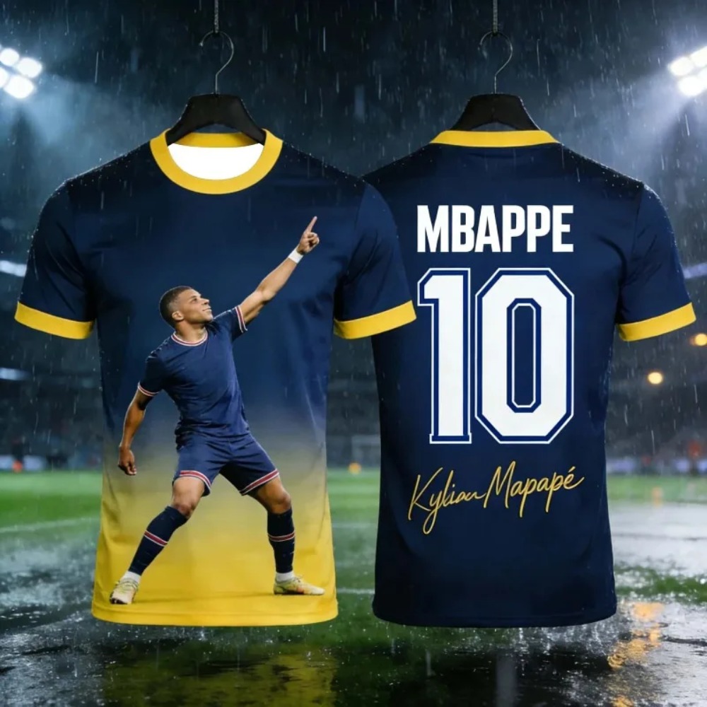 Summer 3D Print Mbappé Sport Q - Outdoor Sport Club 评论和价格