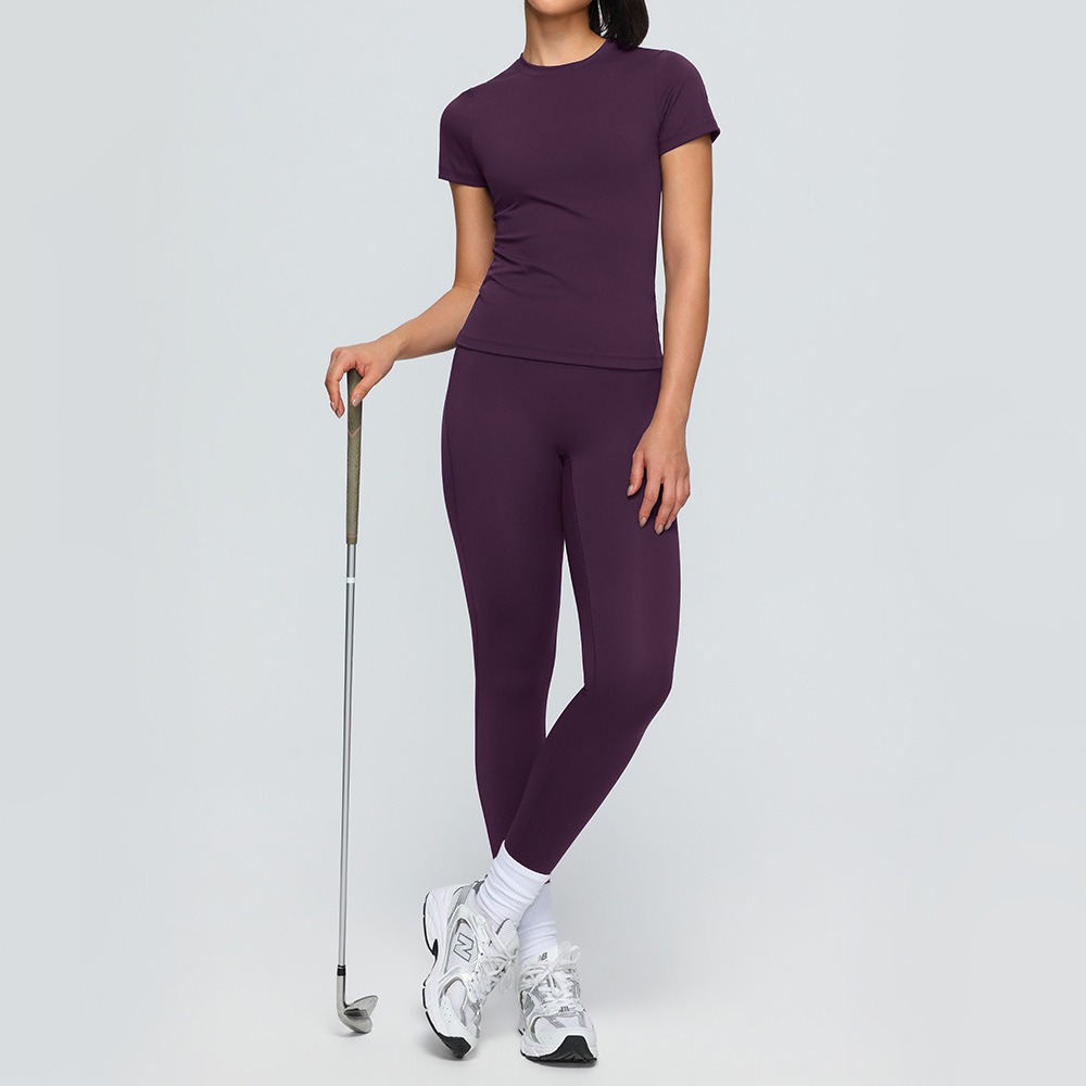 Yoga Set Quick Dry 2 Piece Fem - Outdoor Sport Outfit 评论和价格