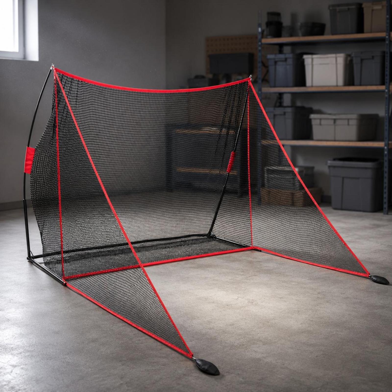 Golf Hitting Net Red Trim Prac - Outdoor Sports Net 评论和价格