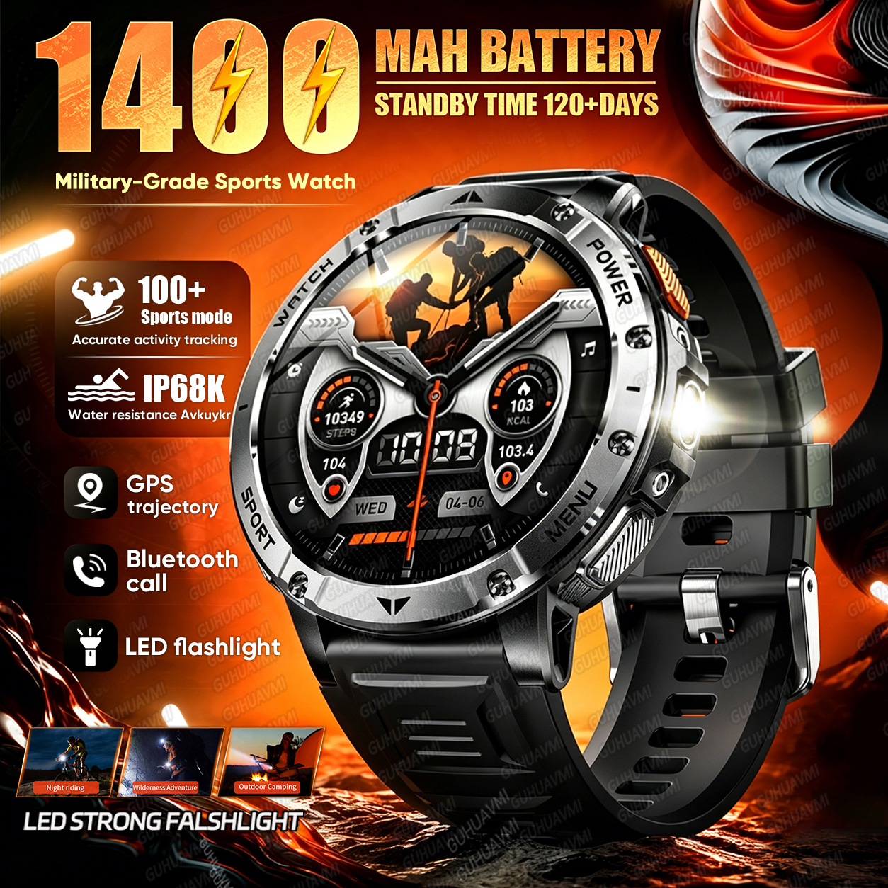 New 1400mAh High-Capacity Batt - Definition Of Outdoor Sport 评论和价格