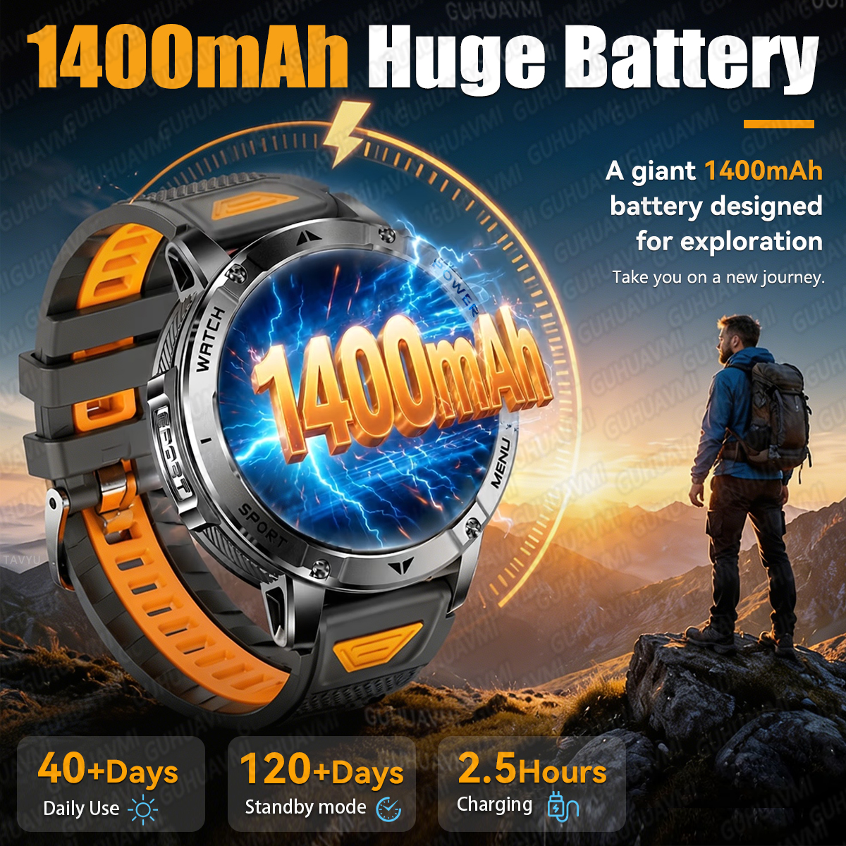 New 1400mAh High-Capacity Batt - Definition Of Outdoor Sport 评论和价格