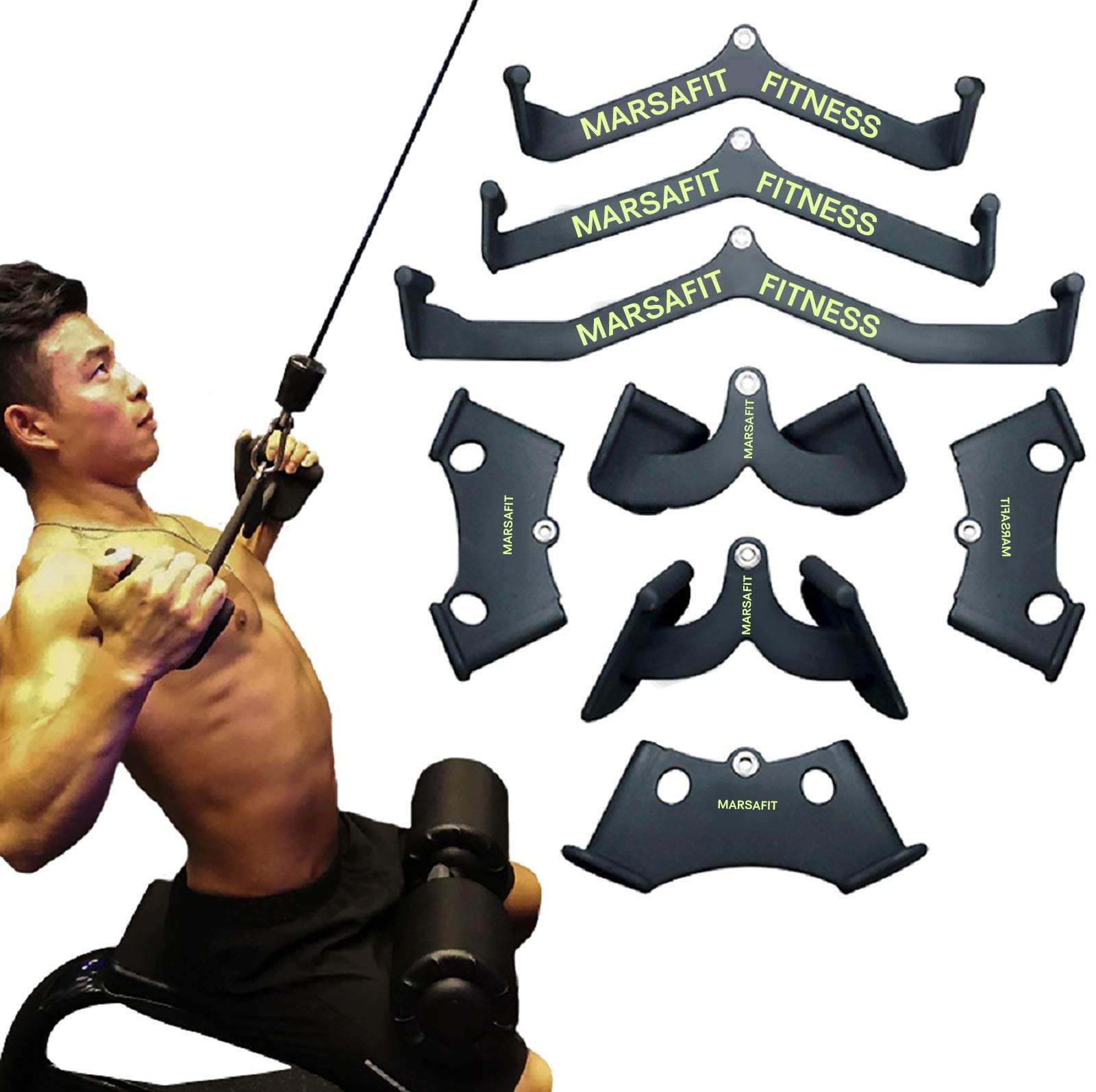 Lat Pull Down Bar Rowing Handl - Gymnastic Bar Home 评论和价格