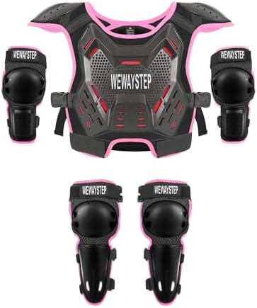 Kids Motocross Body Armor Vest - Mtb Elbow Pad 评论和价格