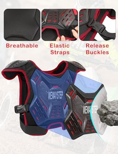 Kids Motocross Body Armor Vest - Mtb Elbow Pad 评论和价格