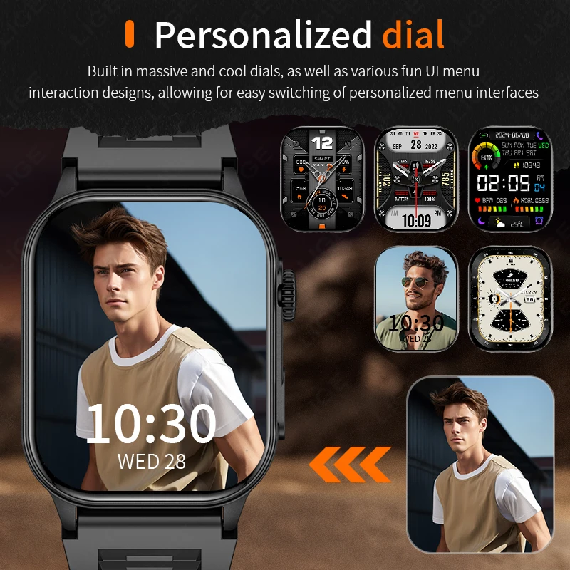 LIGE 2026 Outdoor Smart Watch  - Definition Of Outdoor Sport 评论和价格