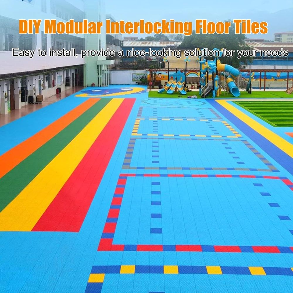 25 Inch Interlocking Outdoor F - Outdoor Sport Court Flooring 评论和价格