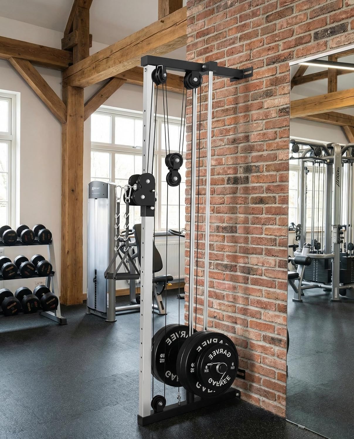 Wall Mount Cable Station Dual  - Gymnastic Bar Home 评论和价格
