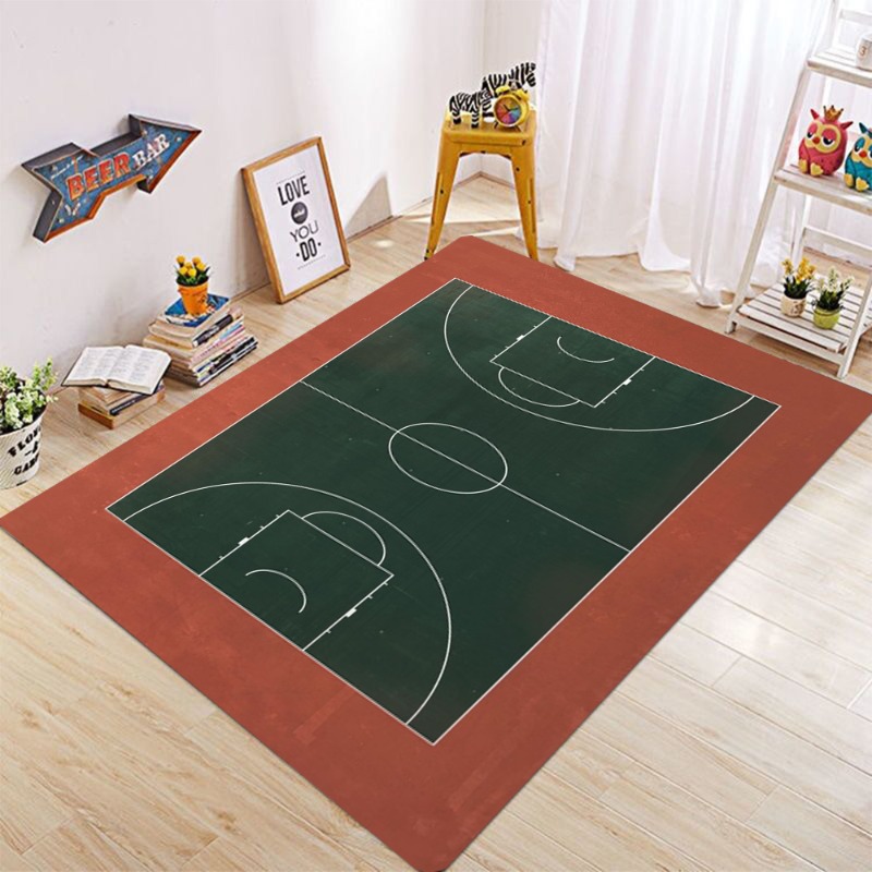 Basketball Court Pattern Carpe - Outdoor Sport Court Flooring 评论和价格