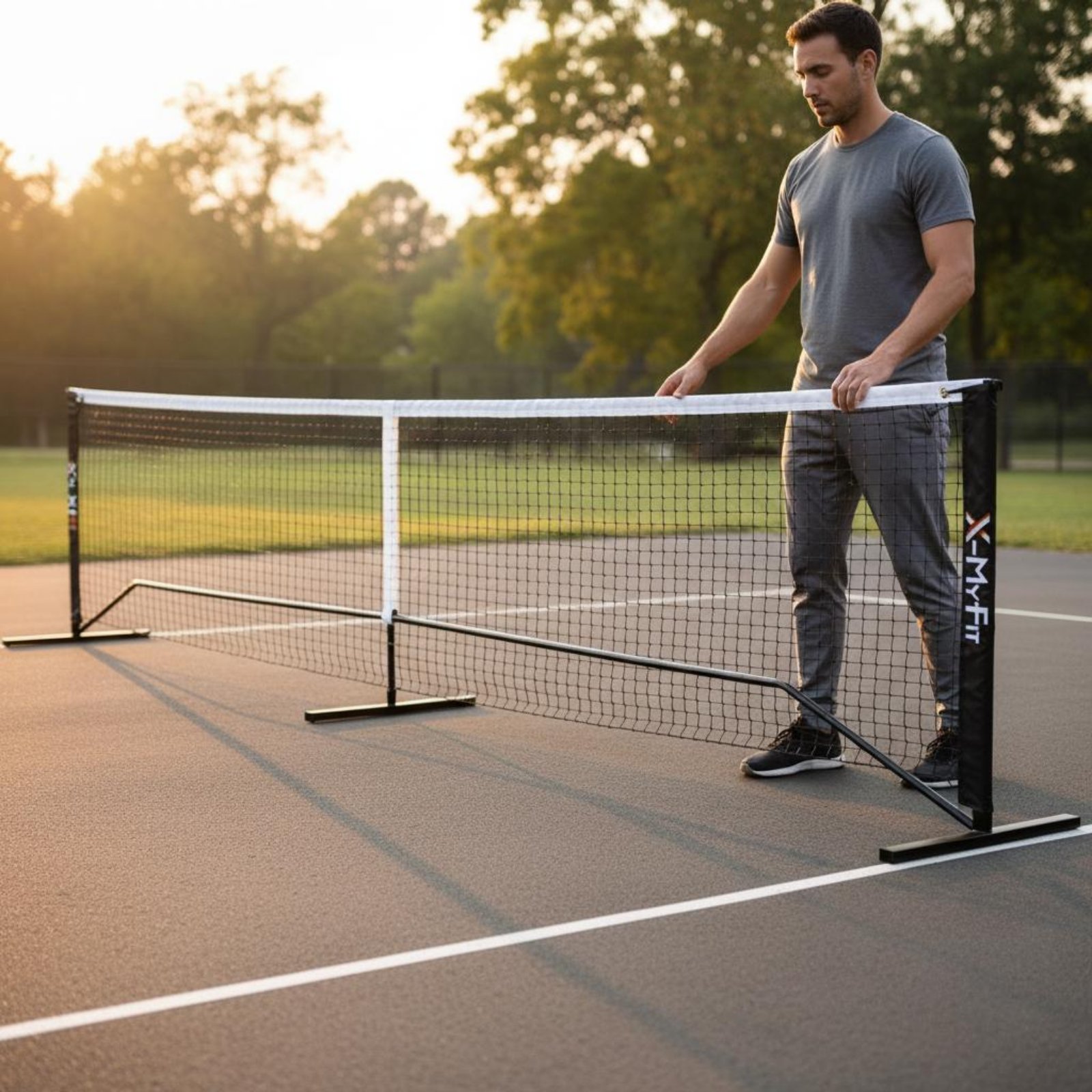 Portable Pickleball Net Indoor - Outdoor Sport Gear 评论和价格