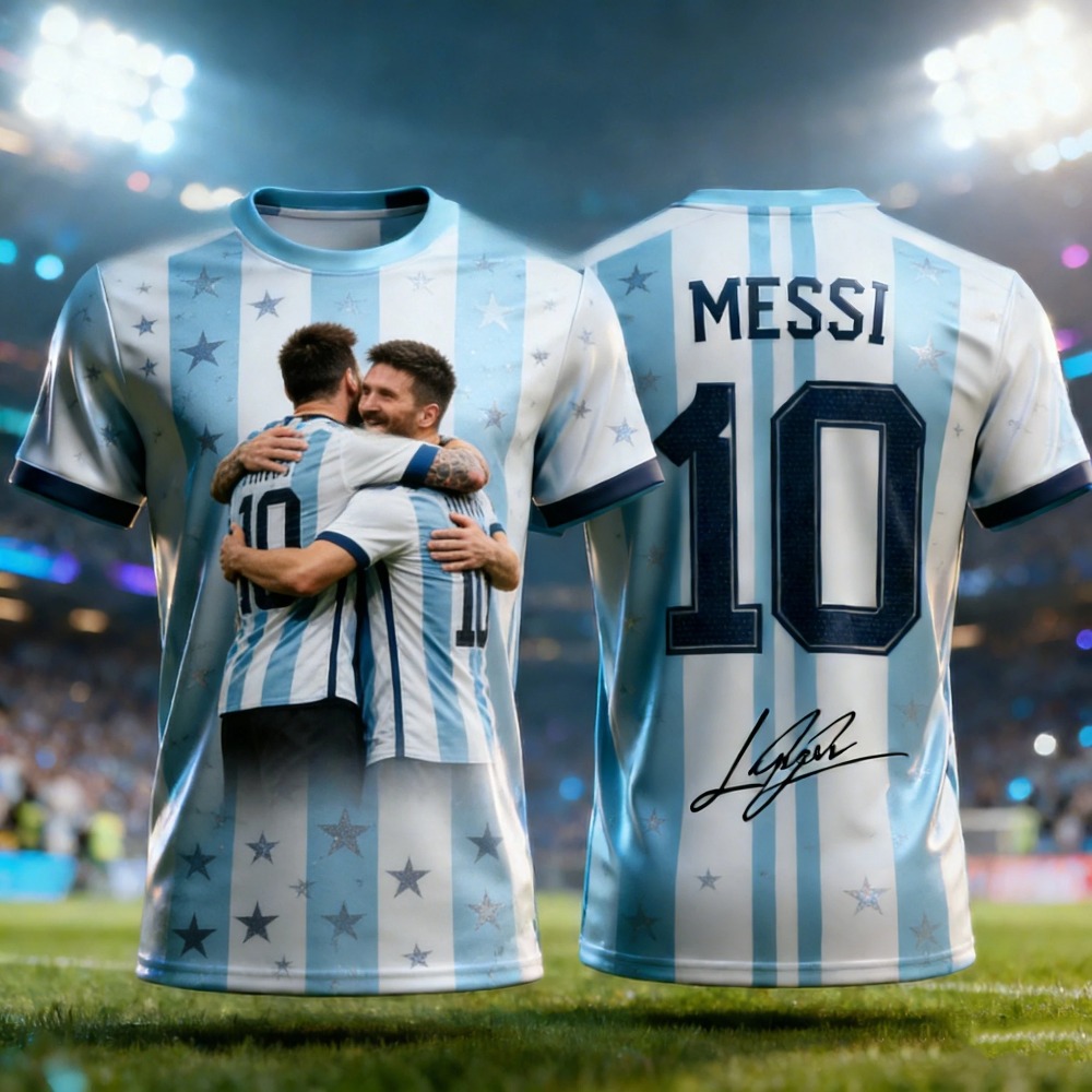 Messi  3D-printed Men's  Footb - Outdoor Sport Club 评论和价格