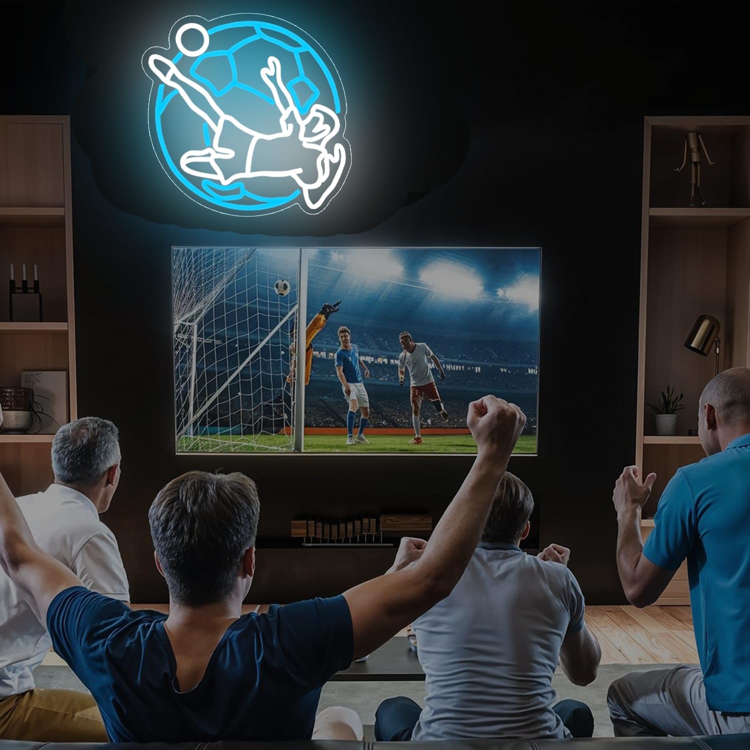 Soccer Neon Sign USB Powered L - Outdoor Sport Club 评论和价格
