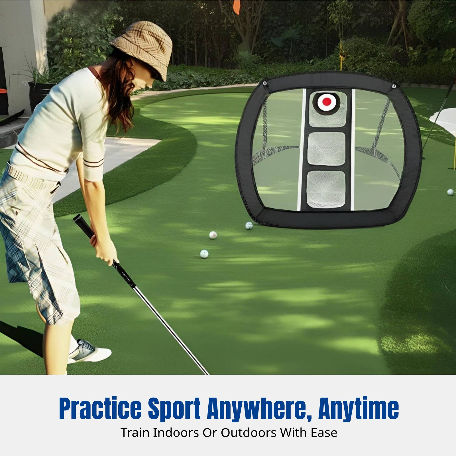 Sports Practice Net, Foldable  - Outdoor Sports Net 评论和价格
